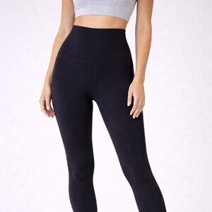 POSHDIVAH Black High Rise Leggings Size XL Stretch Activew